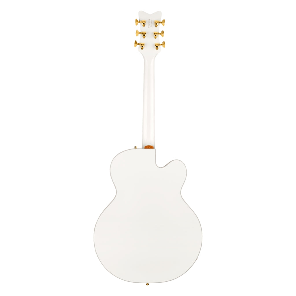 Gretsch - G6136TG-LH Players Edition Falcon Left-Handed Electric Guitar - White, Ebony Fingerboard