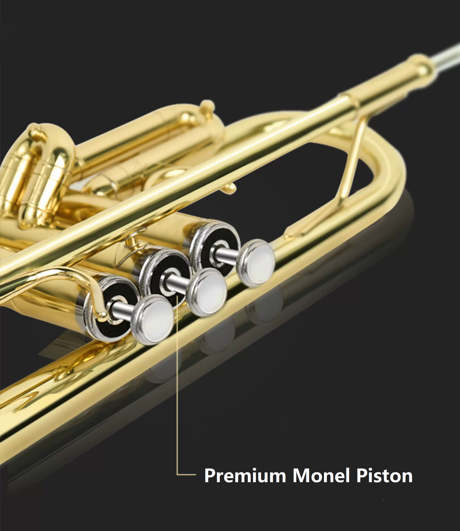 Knight Intermedia Trumpet TR-410 with Case