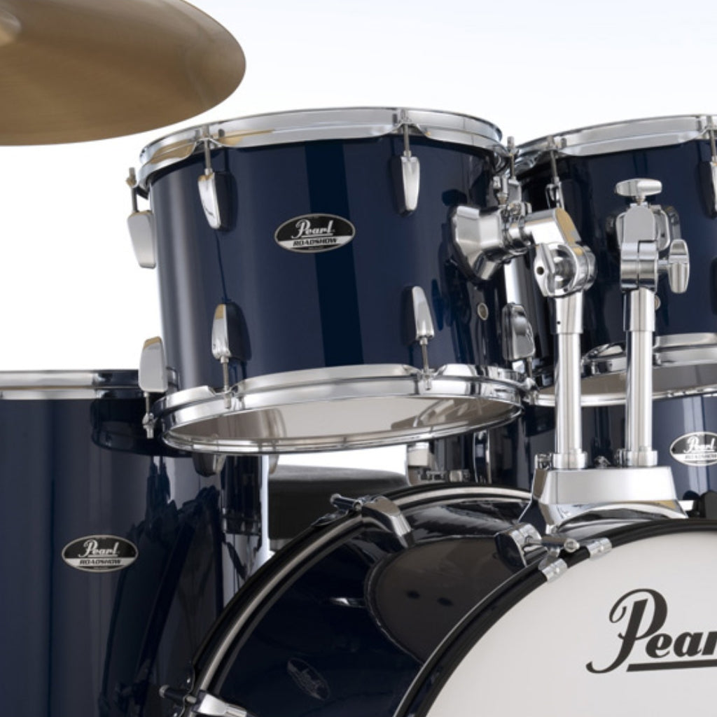 Pearl - Roadshow-PLUS 5pc 22" Drum Package with Pearl Cymbals - Royal Blue Metallic