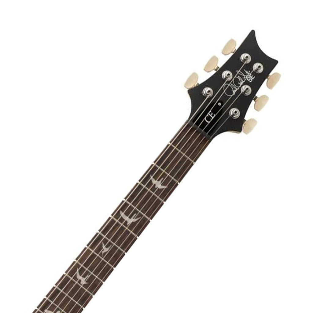 PRS SE CE 24 Flame Maple Top Electric Guitar - Charcoal Burst