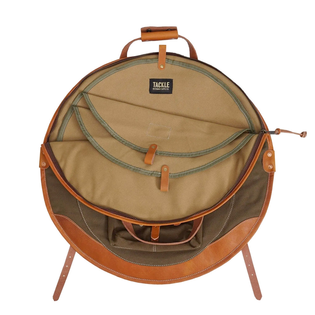 Tackle - Backpack Cymbal Bag - 22 inch, Forest Green