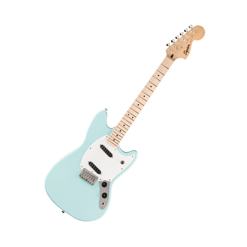 Squier Sonic Mustang Maple Fingerboard Electric Guitar - Daphne Blue