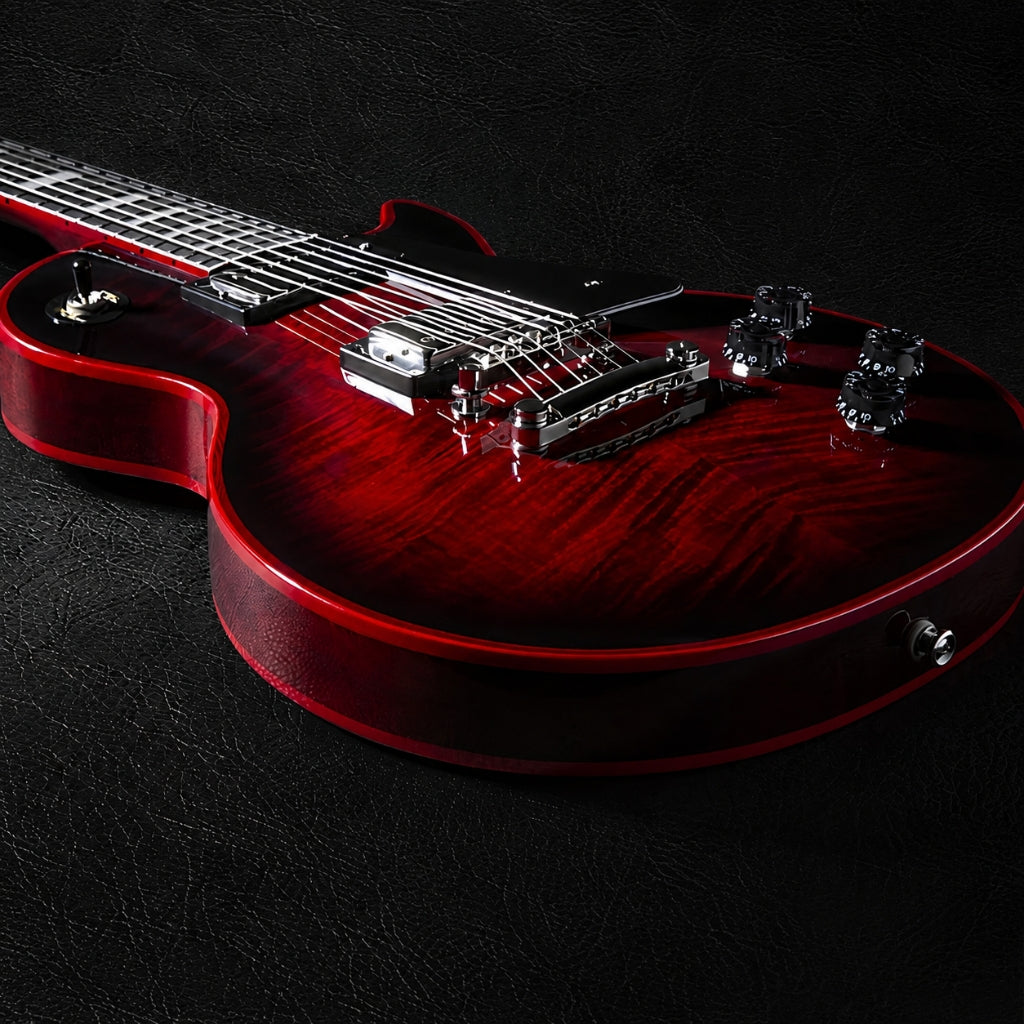 Epiphone Les Paul Custom Widow Electric Guitar - Red Burst (Sky Music Exclusive)