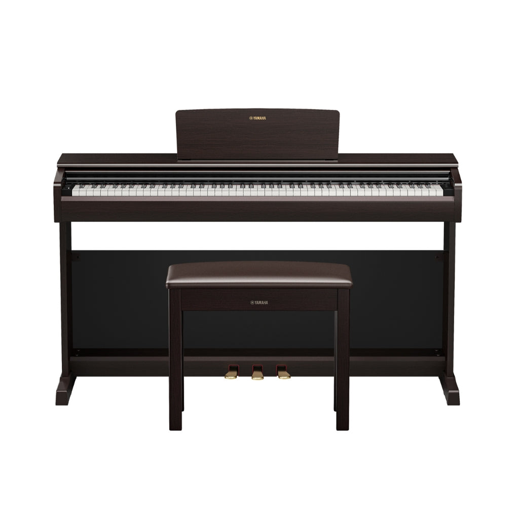 Yamaha - Arius YDP-146 88-key Upright Digital Piano with Bench - Rosewood