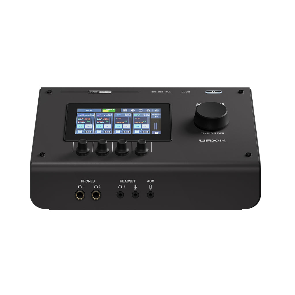 Yamaha URX44 Compact Audio Interface 6-In/4-Out - Black