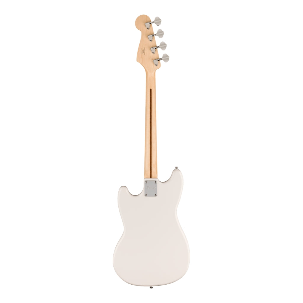 Squier - Sonic Bronco Bass Guitar - Arctic White, Maple Fingerboard