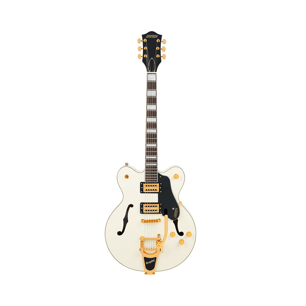 Gretsch G2622TG Limited Edition Streamliner Center Block Doublecut w/Bigsby Laurel Fingerboard BroadTron BT-3S Pickups - Vintage White
