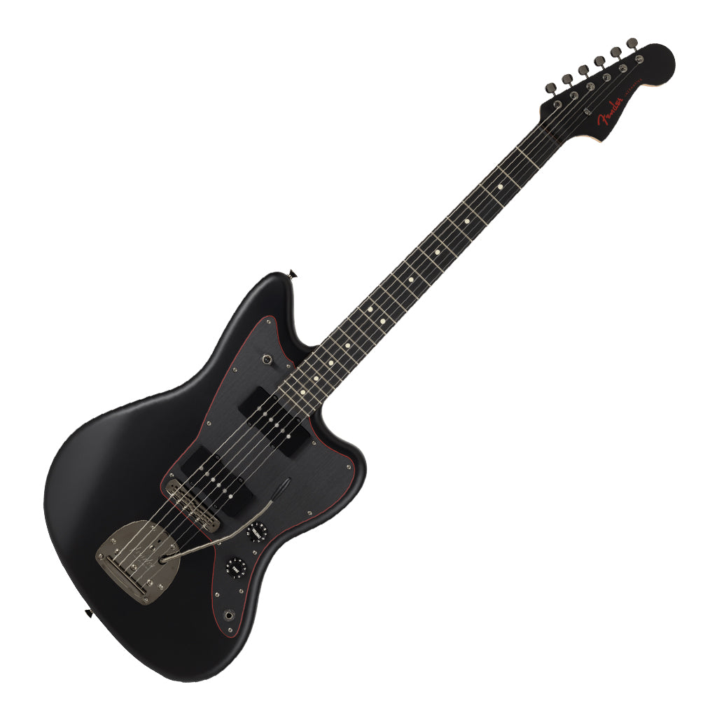 Fender Made in Japan Limited Hybrid II Jazzmaster Noir Rosewood Fingerboard - Black