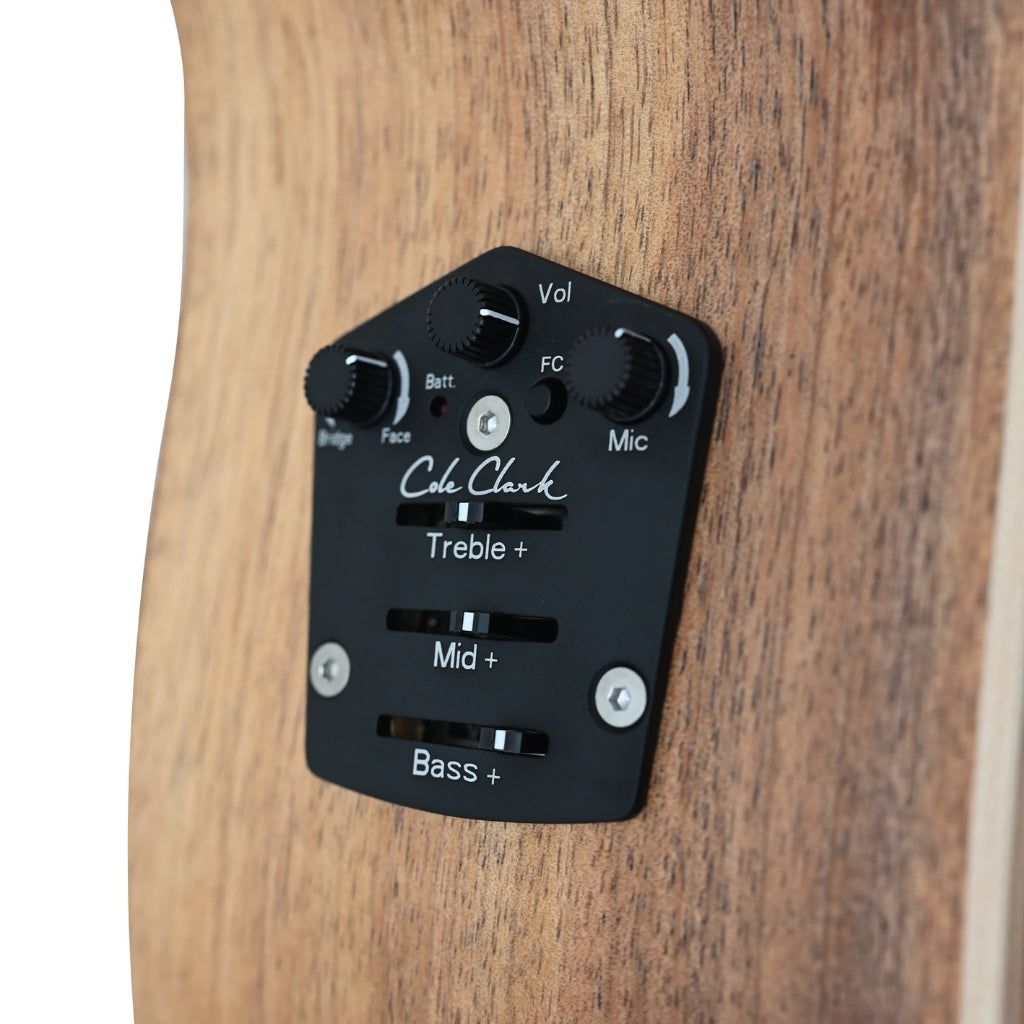 Cole Clark AN2EC BLBL Humbucker All Blackwood