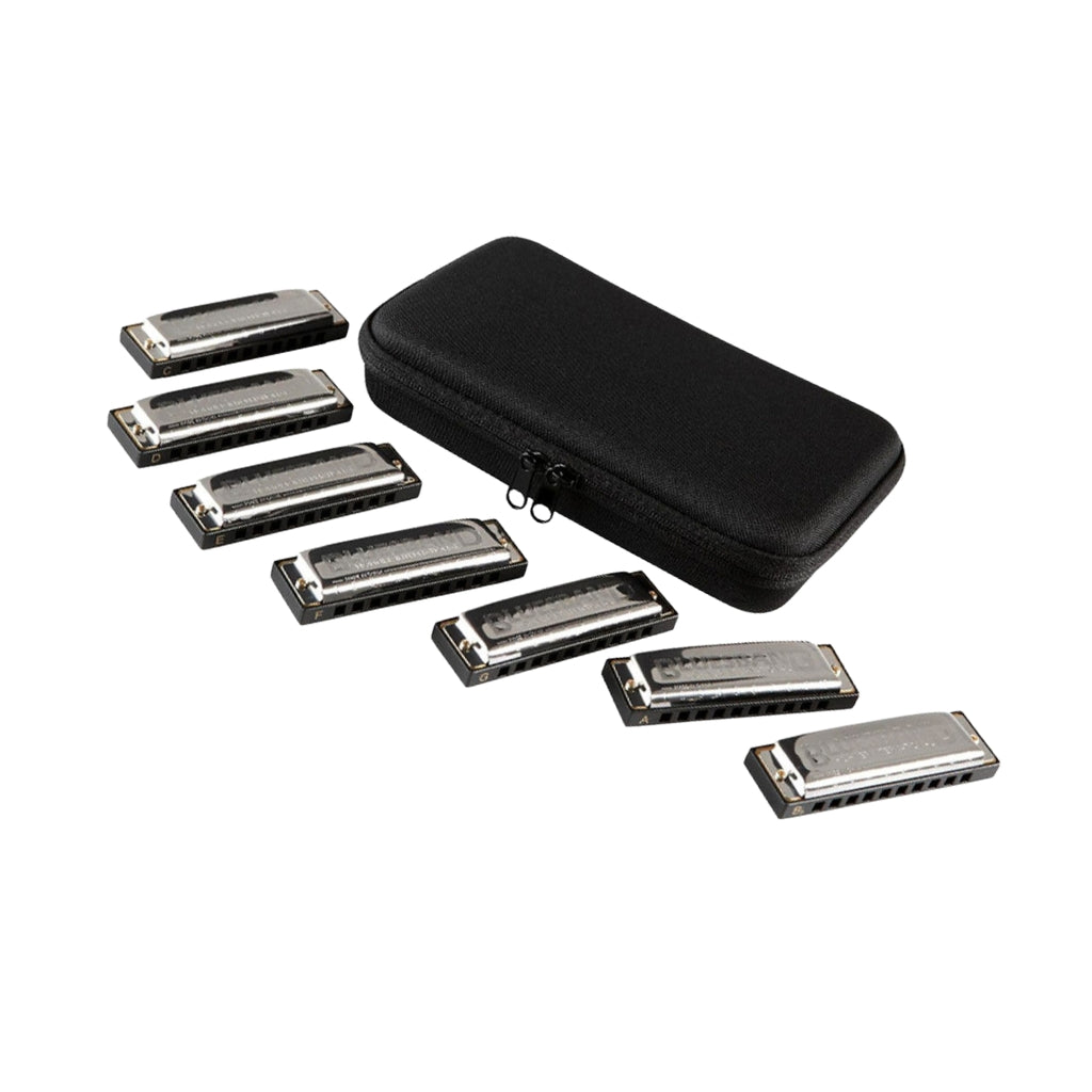 Hohner Blues Band Harmonica Set - 7 Pieces