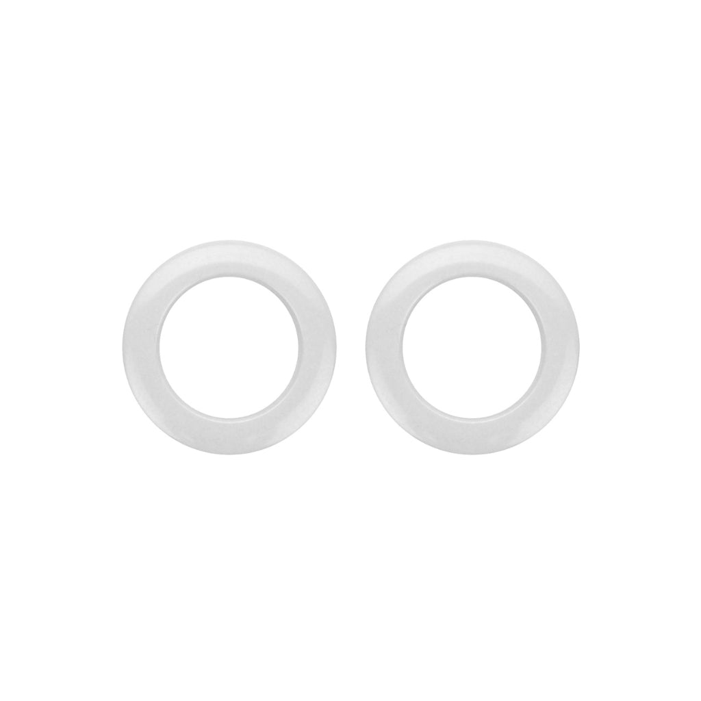 Bass Drum O - 2" Bass Drum Port - White PK2