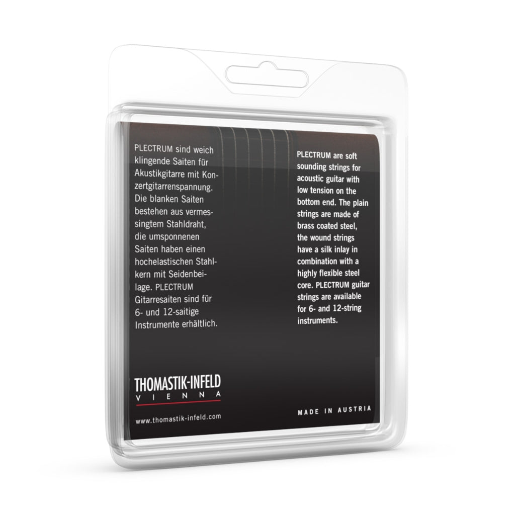 Thomastik AC110T Plectrum Bronze Acoustic Guitar Strings 10-41 Tin plated trebles