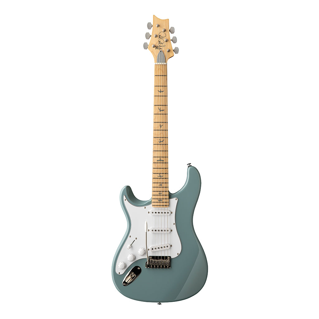 【美品】PRS SE Silver Sky Maple LH レフティ PRS SE Silver Sky Maple Fretboard Left Handed - Stone Blue - Sky Music