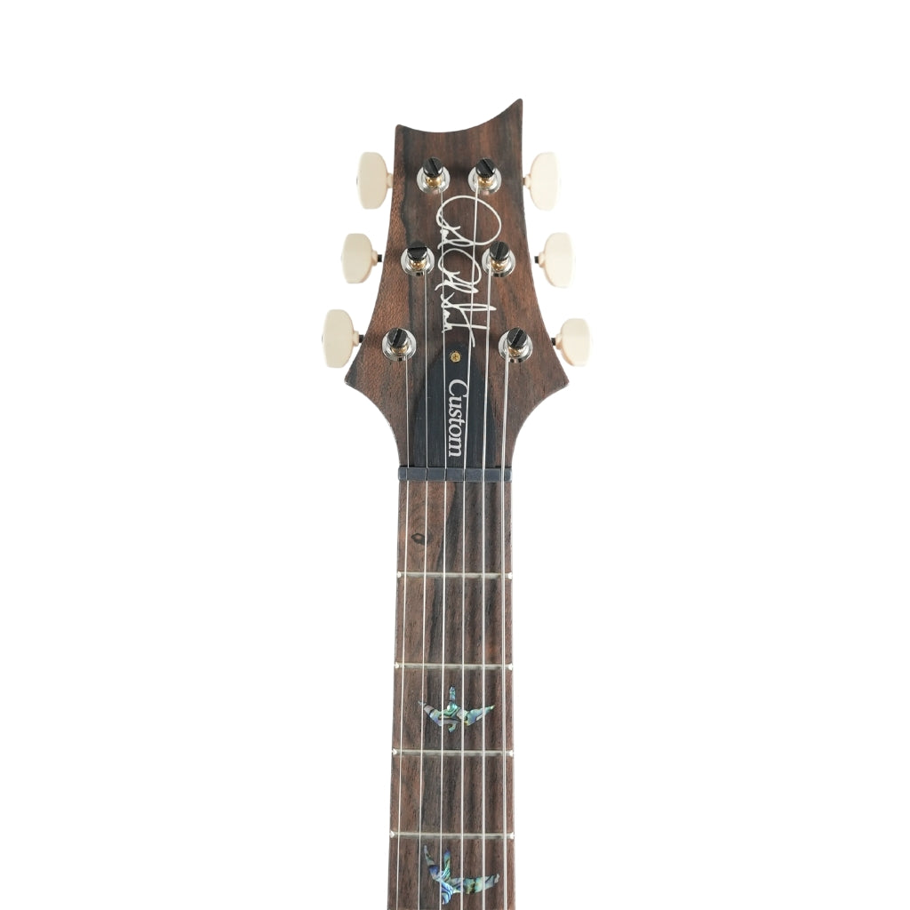 PRS Wood Library - Custom 24 Left-Handed 10-Top Electric Guitar - Yellow Tiger, Flame Top