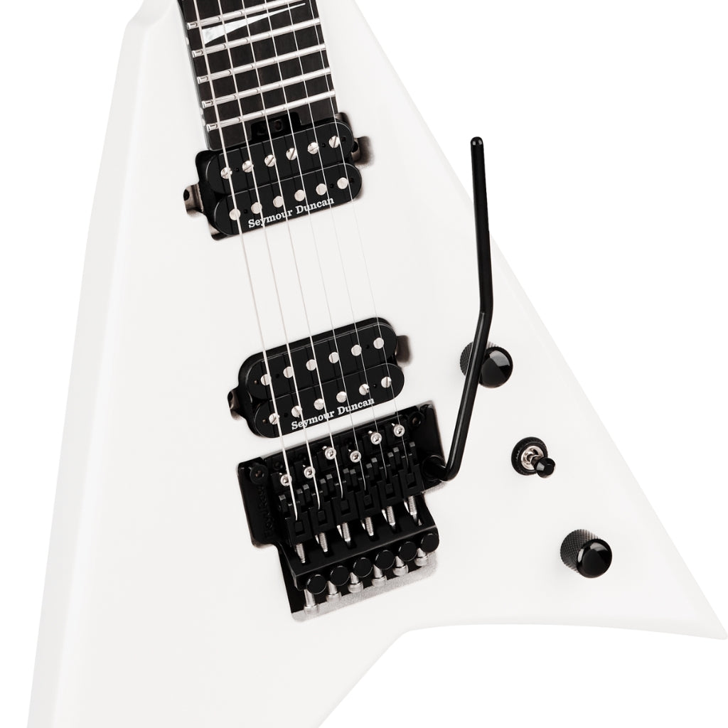 Jackson - American Series Rhoads RR24 Electric Guitar - Snow White, Ebony Fingerboard