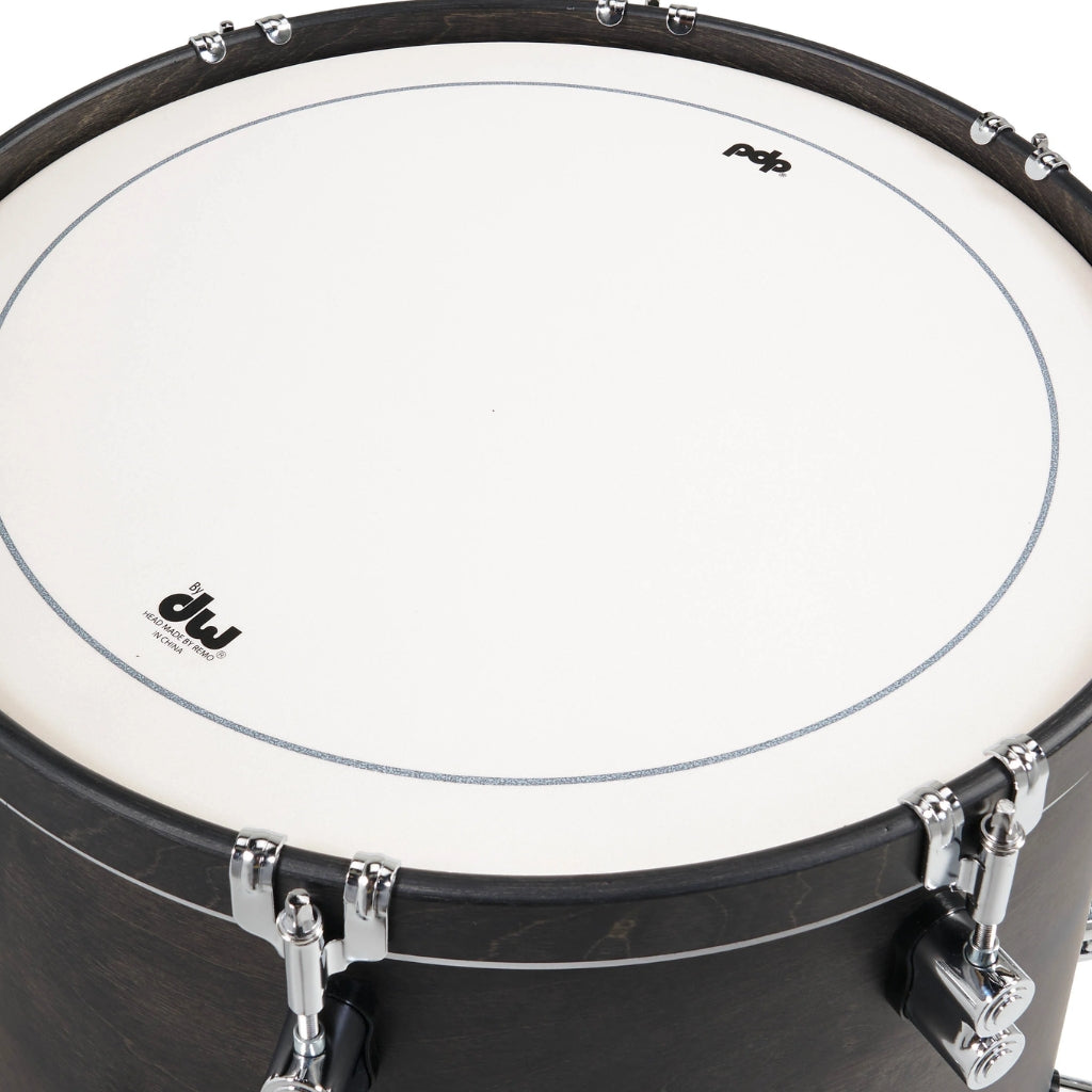 PDP - Concept Maple Classic Bop 3-piece Shell Pack - Ebony with Ebony Hoops