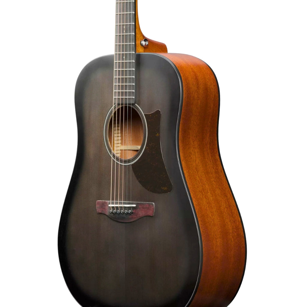 Ibanez - AAD50 Advanced Acoustic Guitar - Transparent Charcoal Burst Low Gloss