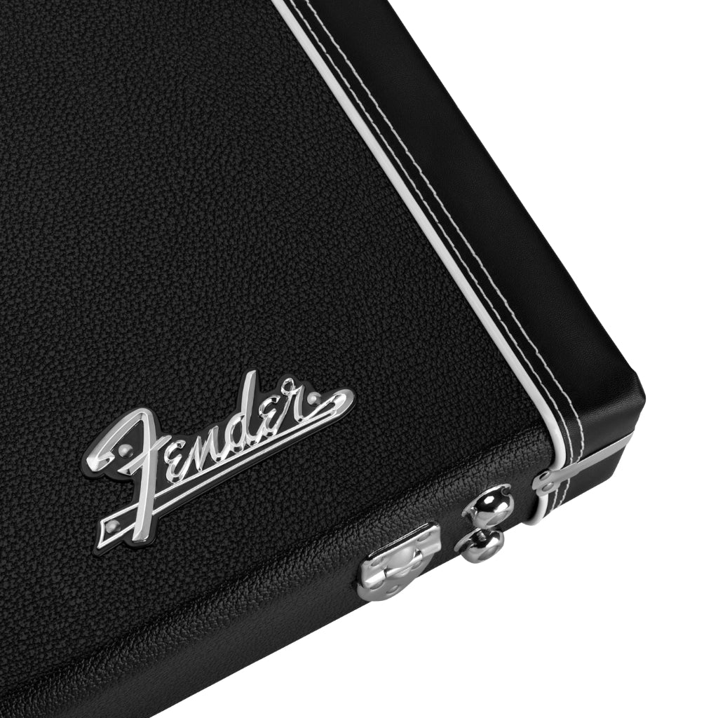 Fender - Classic Series Wood Case for Precision Bass/Jazz Bass - Black