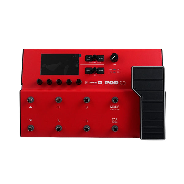 B-Stock Line 6 POD Go Limited Edition Red (Missing Packaging 