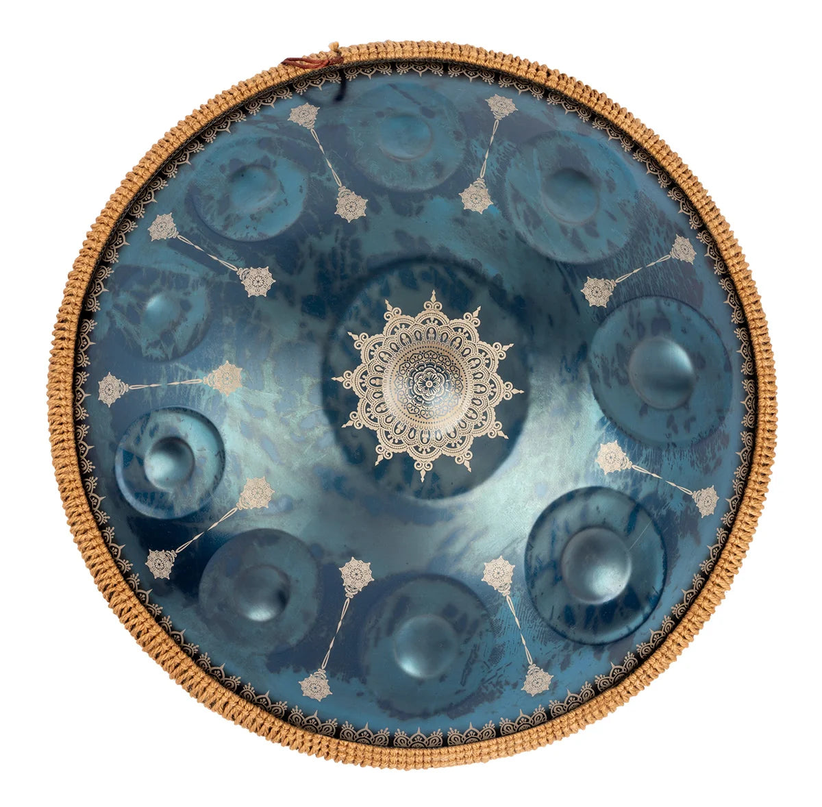 Mano Percussion - ManoPan - 10 note handpan - Metallic Blue