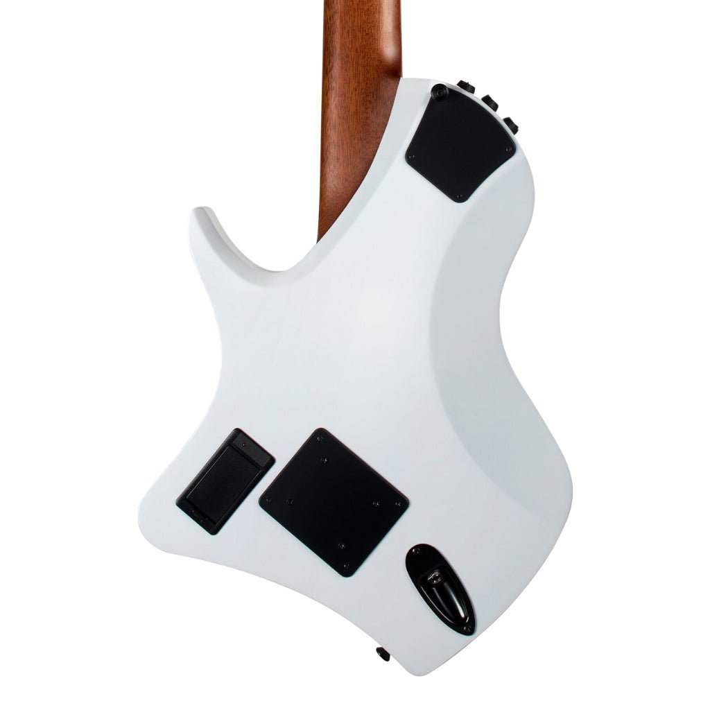 Abasi Stage 7 Nylon-String Acoustic-Electric Guitar - White Burst Acoustic Guitars Sky Music
