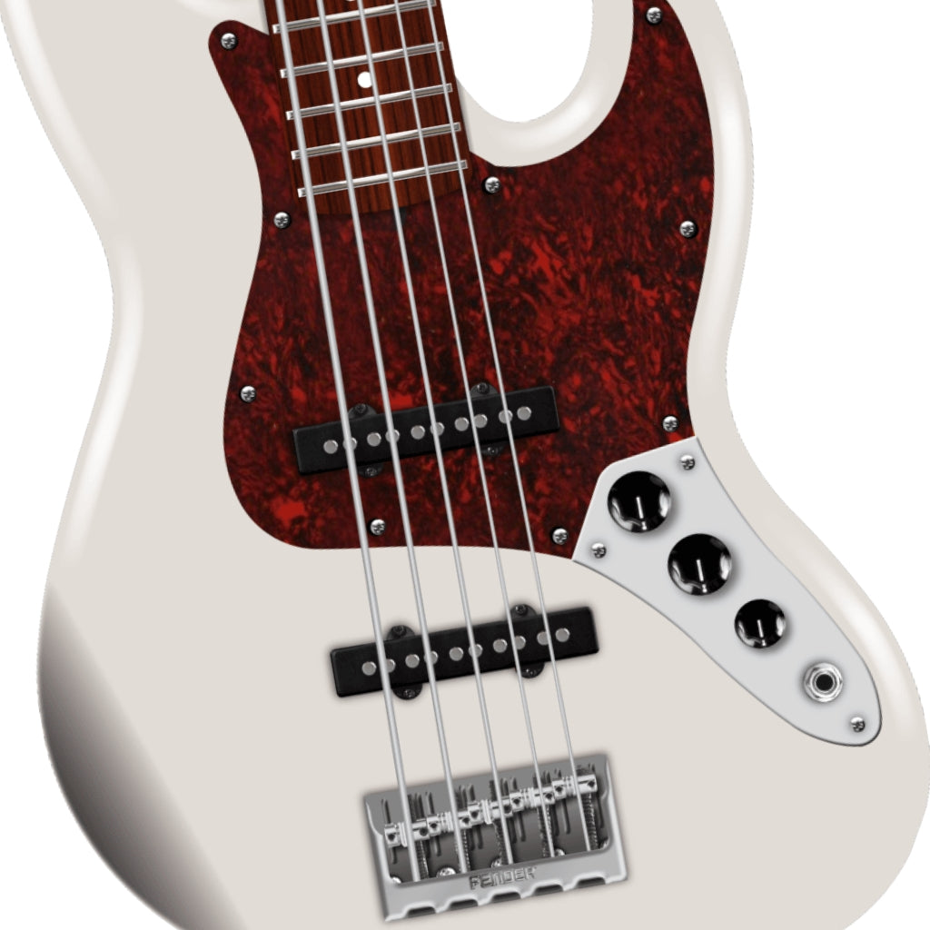 Fender American Professional Jazz Bass V Guitar - 3-Color Sunburst, Rosewood Fingerboard