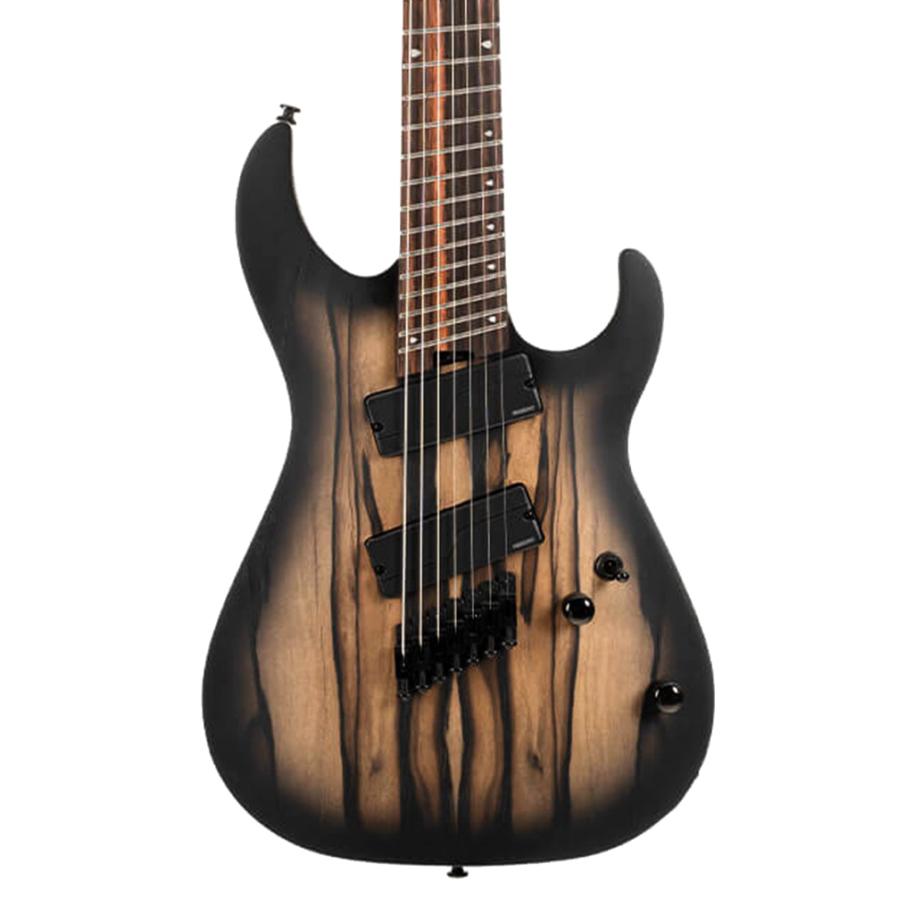 Cort KX507MS Pale Moon 7 String Multi Scale Guitar Natural Black Burst