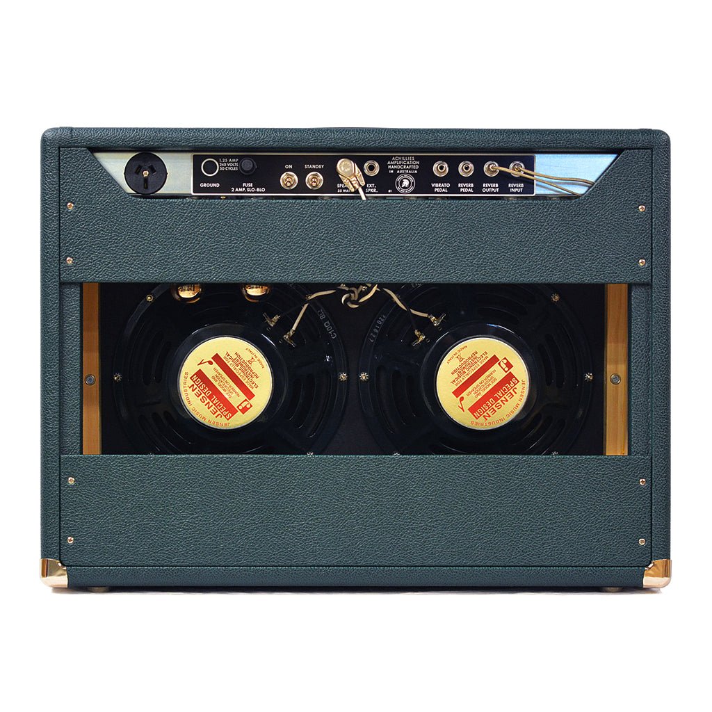 Achillies Amplification - Zephyr 35 2x10 Combo - Black Bronco Electric Guitar Amplifiers Sky Music