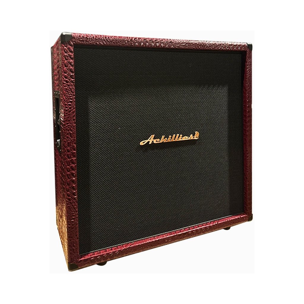 Achillies Typhon Classic Straight 4x12 Speaker Cabinet - Red Crocodile Speaker Cabinets Sky Music