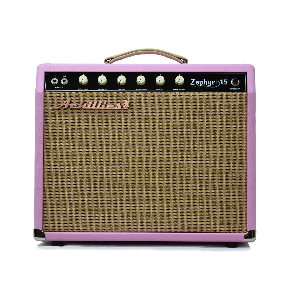 Achillies Zephyr 15 Combo Amplifier - Candy Pink Electric Guitar Amplifiers Sky Music