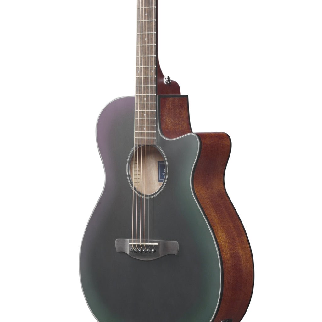 Ibanez - AEG50 - Black Aurora Burst Matte Electro Acoustic Guitar