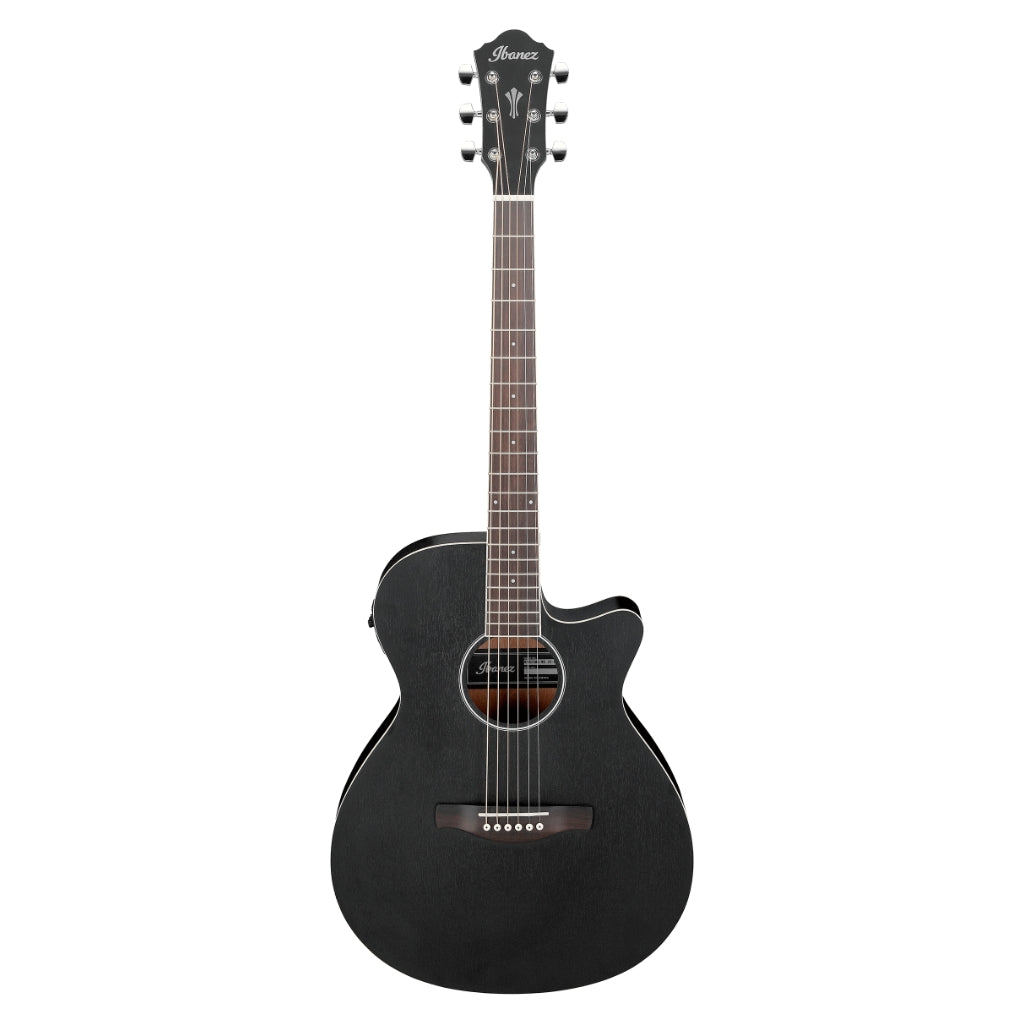 Ibanez - AEG7MH Acoustic Guitar - Weatherd Black Open Pore