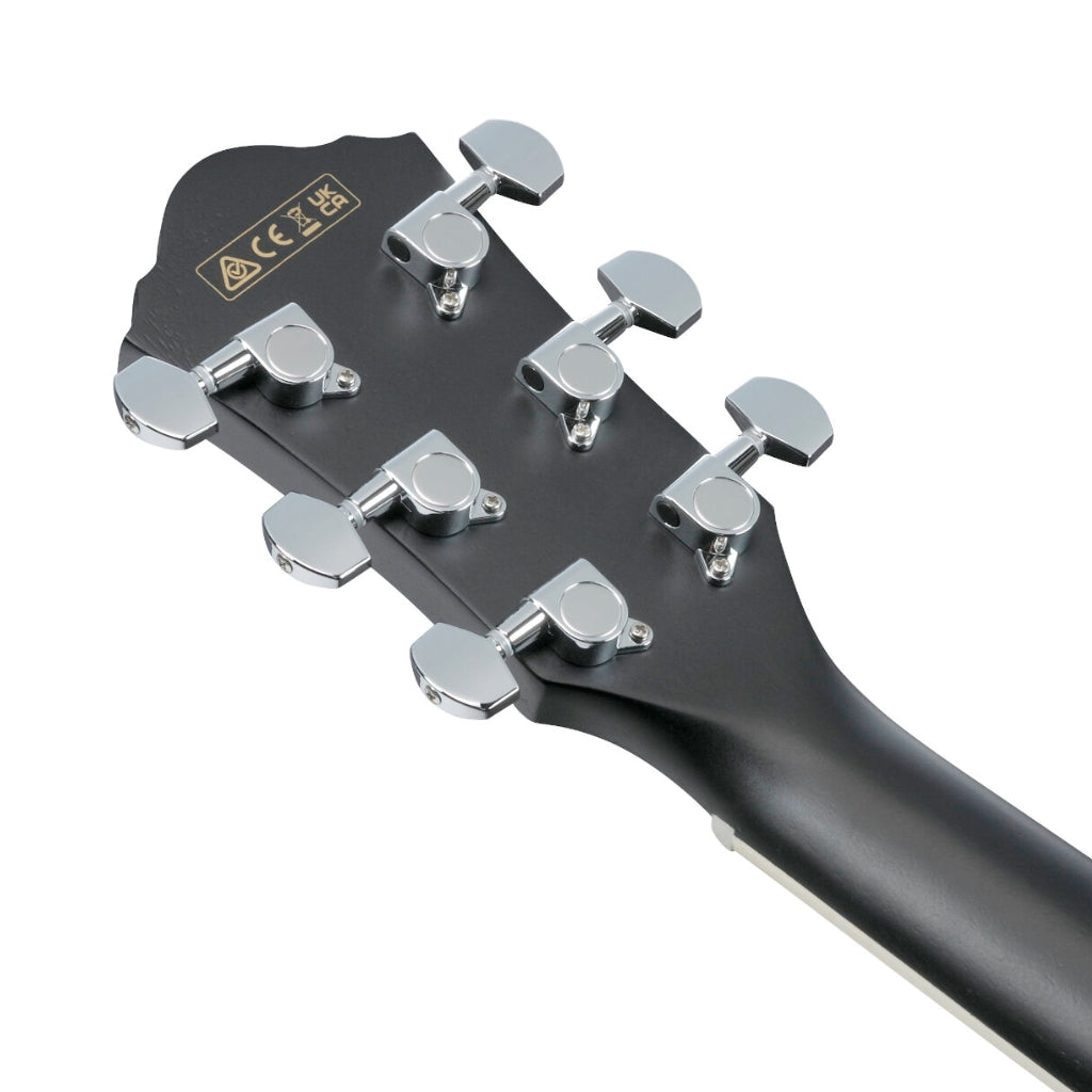 Ibanez - AEG7MH Acoustic Guitar - Weatherd Black Open Pore