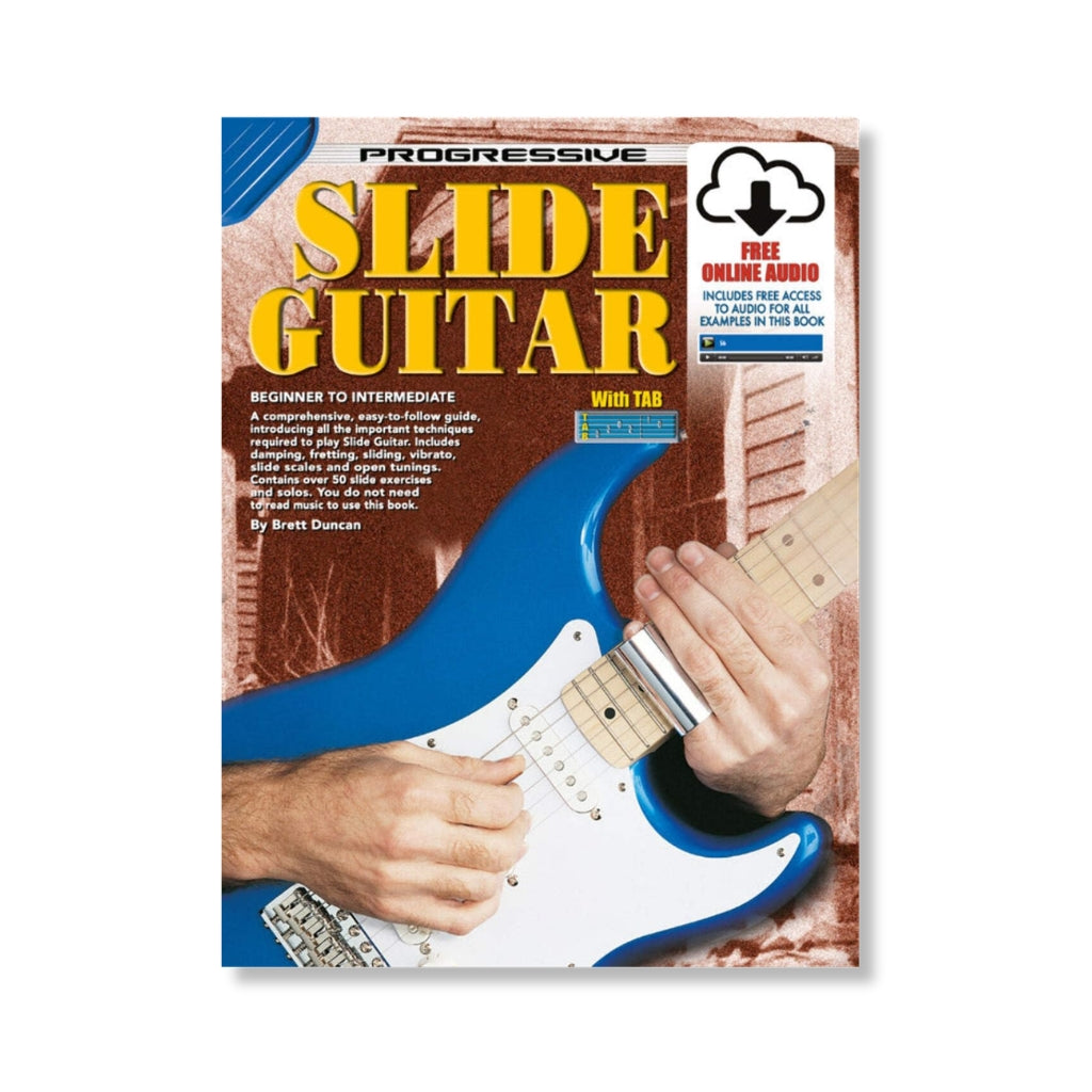 Progressive - Slide Guitar Technique - Book/CD