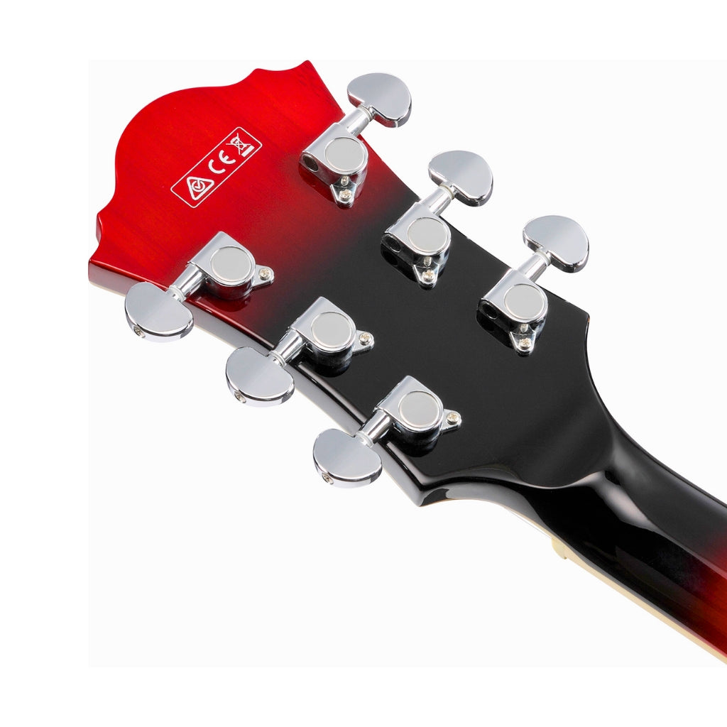 Ibanez - AF75 Artcore Guitar - Transparent Red Sunburst