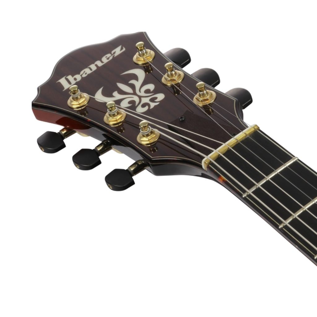 Ibanez - ASH300 Semi Acoustic-Electric Guitar - Tobacco Brown