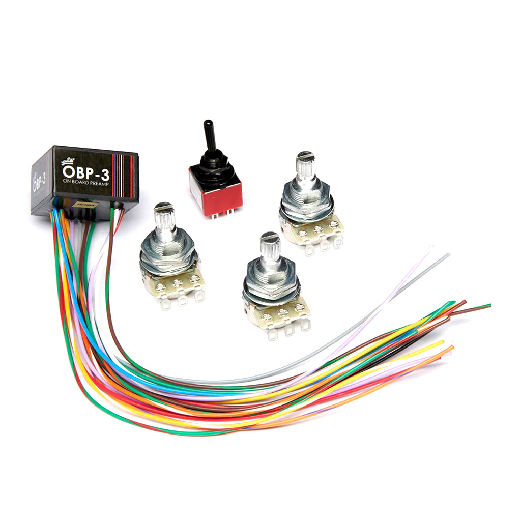 Aguilar OBP 3 Preamp Separate Pots with Mid Switch