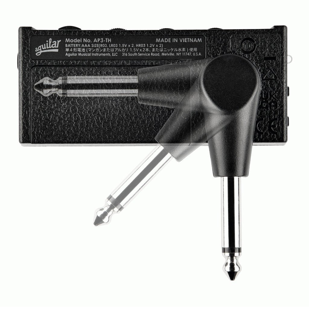 Aguilar amPlug 3 Tone Hammer Bass Guitar Headphone Amplifier Headphones & Headphone Amplifiers Sky Music