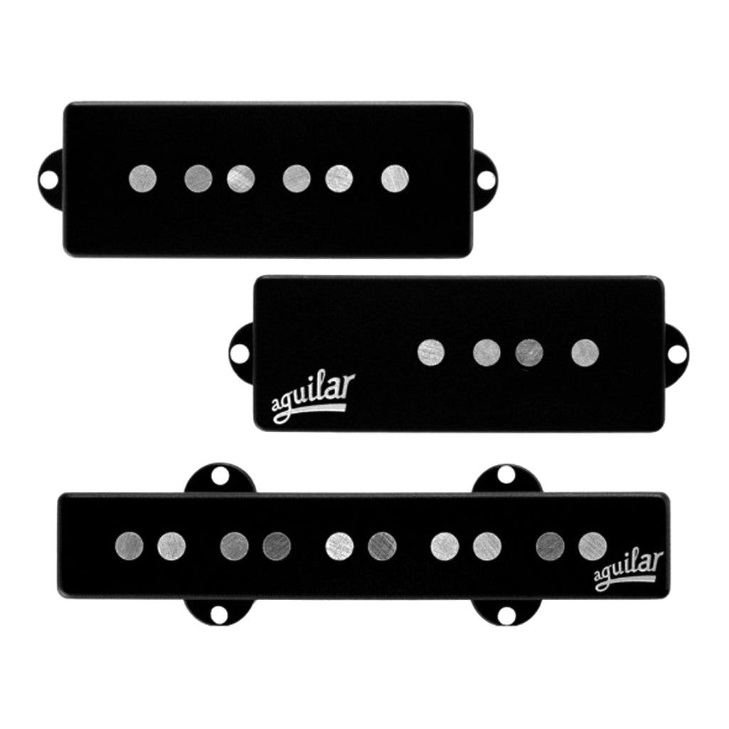 Aguilar Hum-Canceling 5-String P/Jazz Pickup Set Bass Guitar Pickups Sky Music