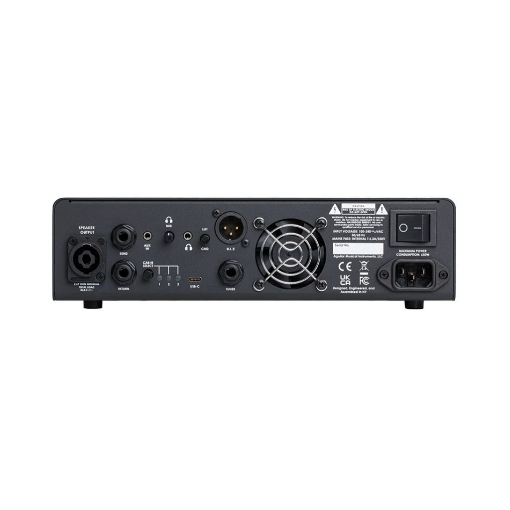Aguilar TH500V2 Tone Hammer Gen 2 500-watt Bass Amplifier Head Bass Guitar Amplifiers Sky Music