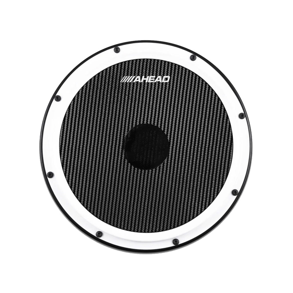 Ahead S-Hoop Marching Practice Pad w/Snare Sound - 14 inch Drum Sticks Sky Music
