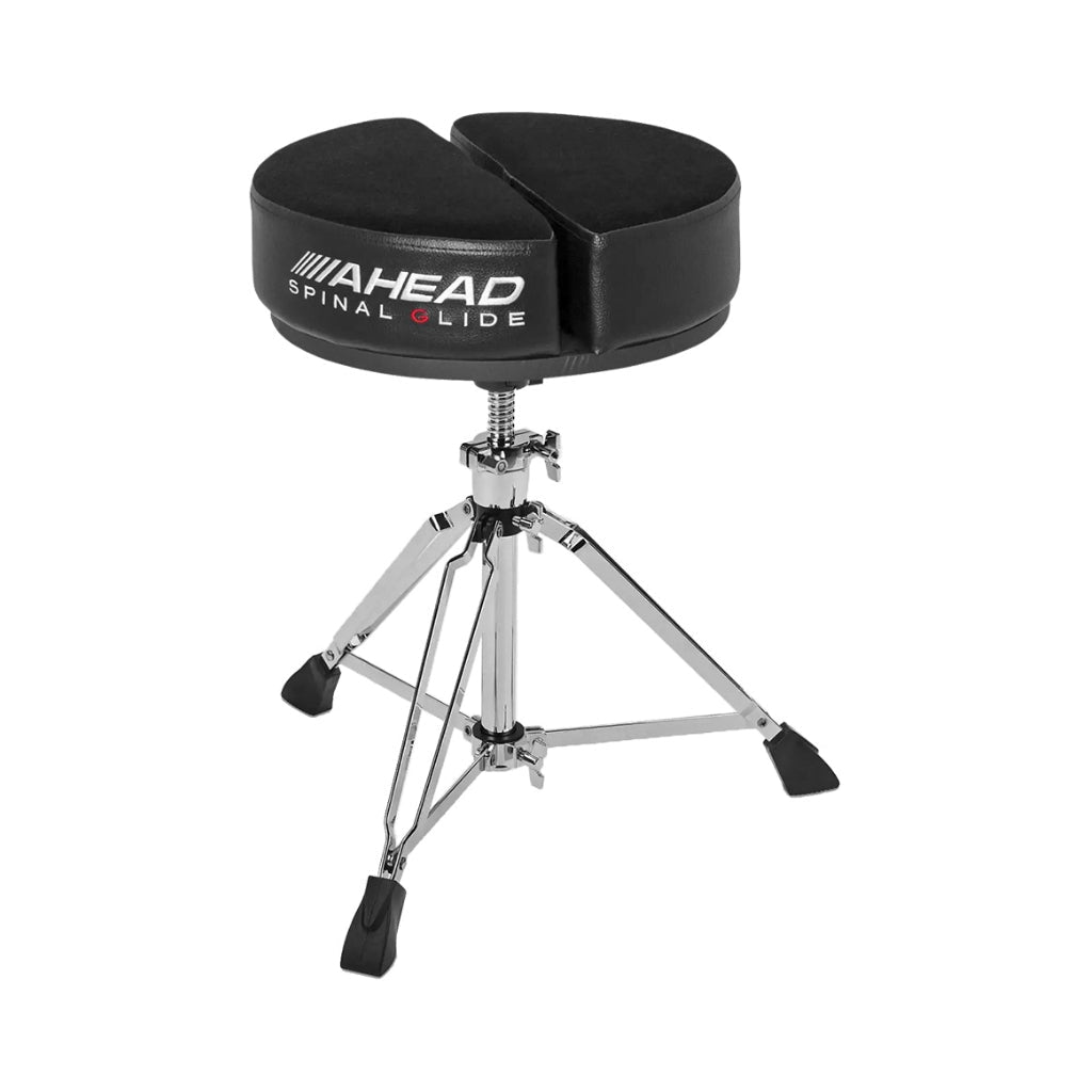 Ahead Spinal-G Drum Throne Round Top Black 3-Leg Drum Hardware Sky Music
