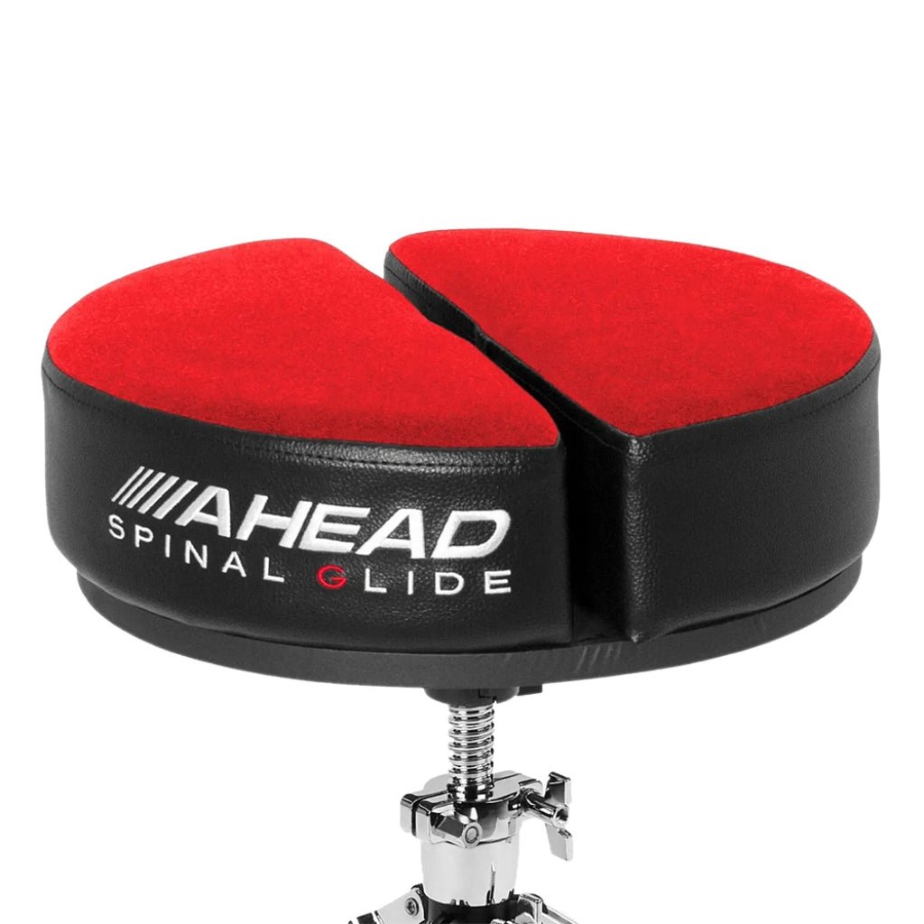 Ahead Spinal-G Drum Throne Round Top Red 3-Leg Drum Hardware Sky Music