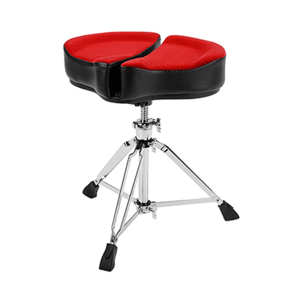 Ahead Spinal-G Drum Throne Saddle Top Red 3-Leg Drum Accessories Sky Music
