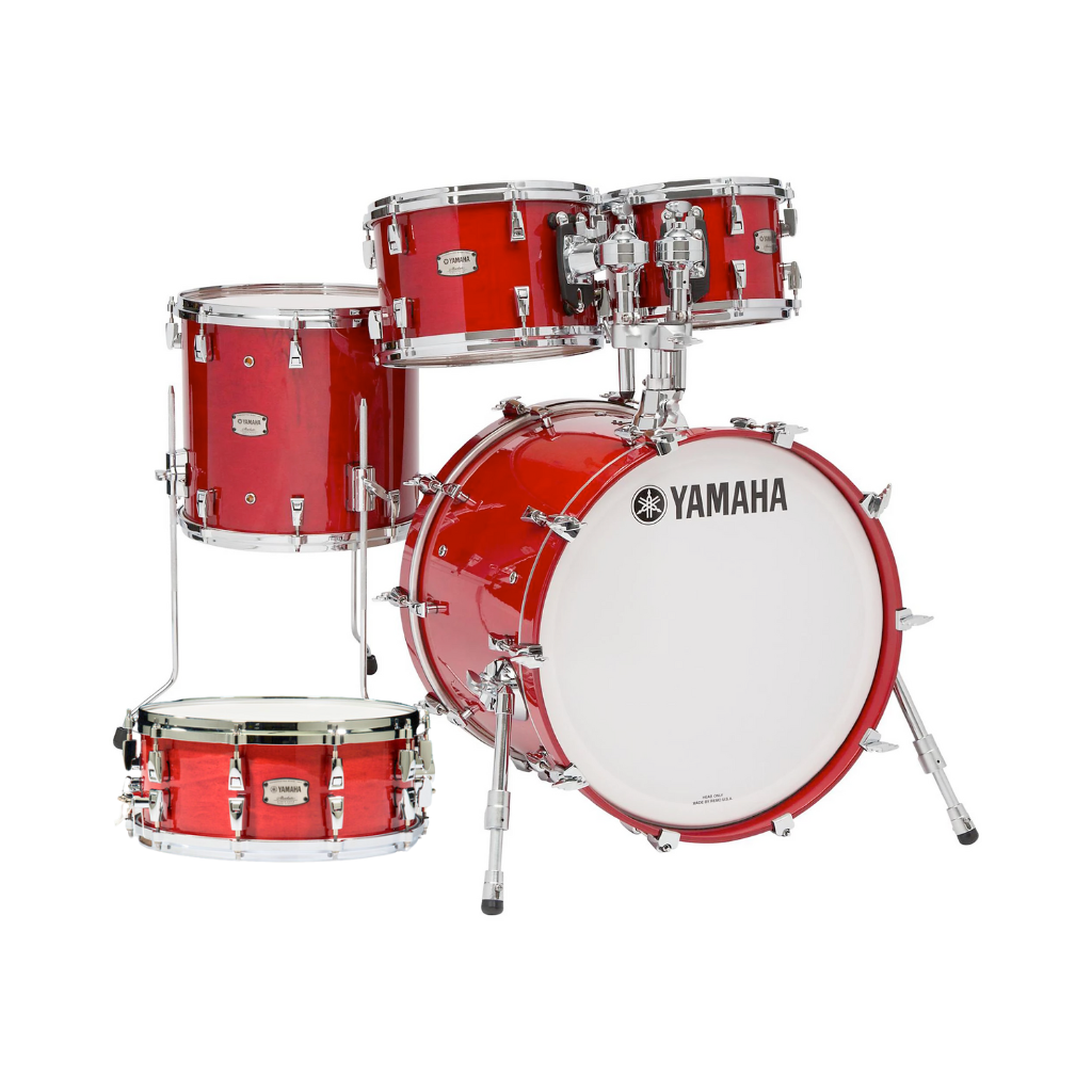 Yamaha - Absolute Hybrid Maple Euro - 5-Piece Drum Kit Package with 880 Hardware Pack