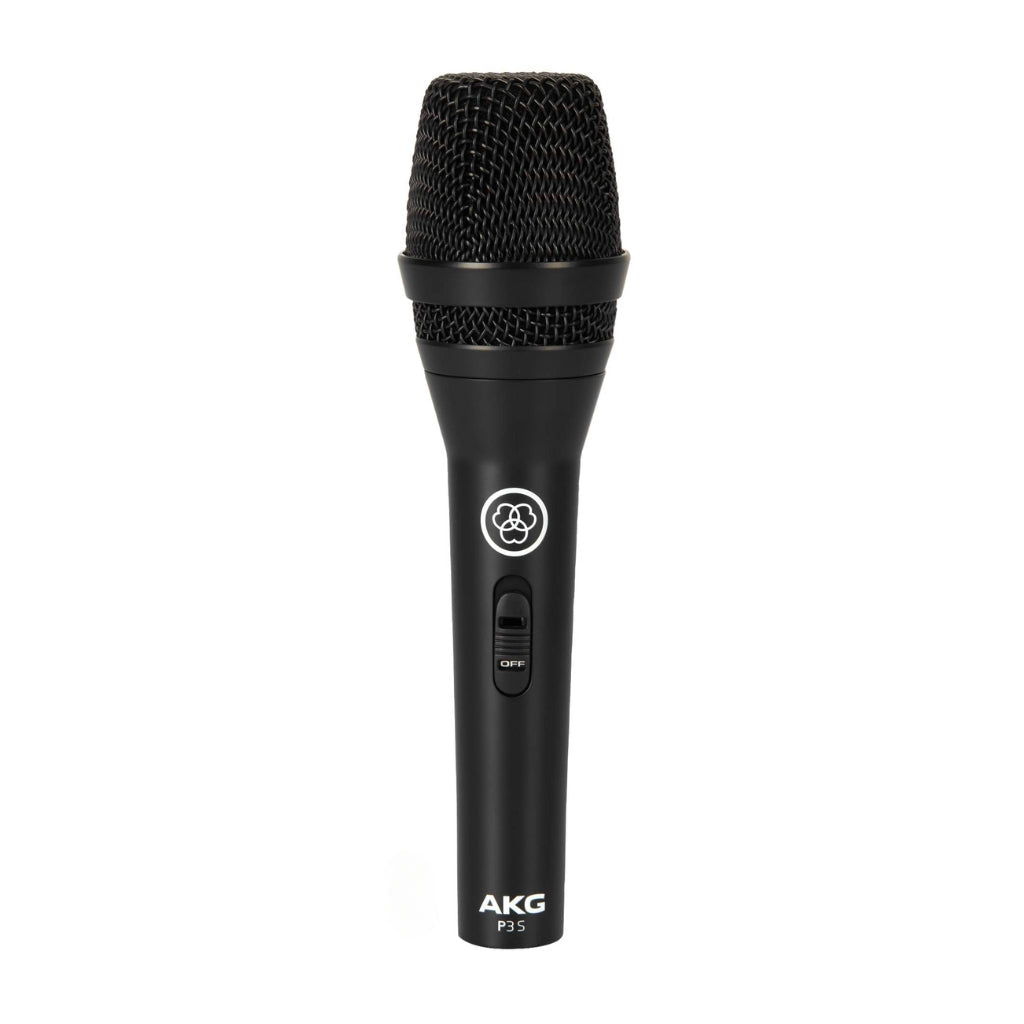 AKG P3S Dynamic Supercardioid Mic w/Switch Microphones Sky Music