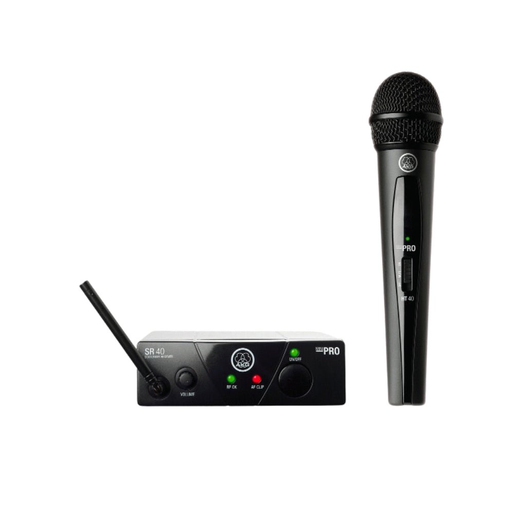 AKG WMS-S4025 VOCA US25 WMS 40 Mini Single Vocal Set Microphones Sky Music