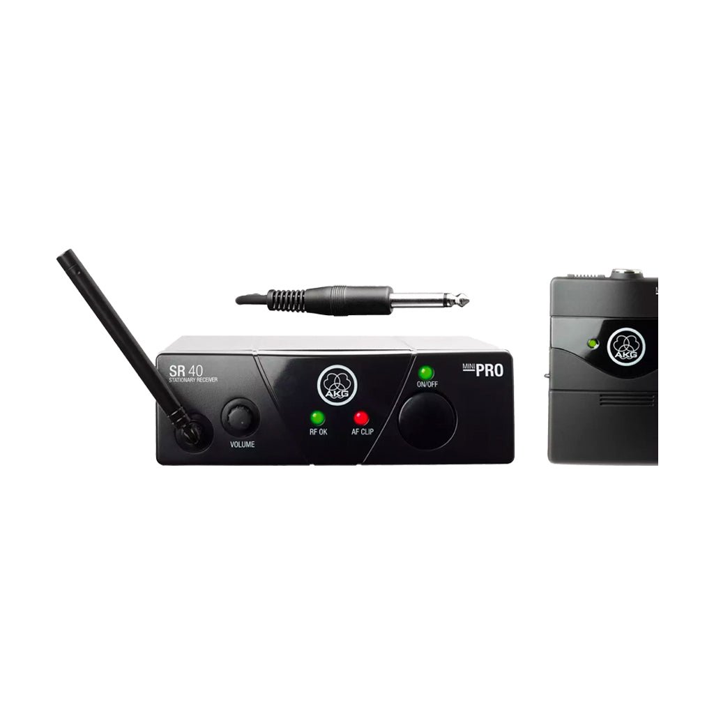 AKG WMS40 Mini Single Instrumental Set Band A Wireless Systems Sky Music