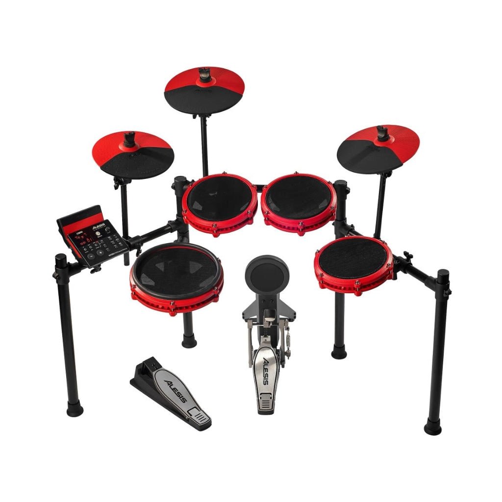 Alesis Nitro Max Special Edition Mesh Electronic Drum Set Electronic Drum Kits Sky Music