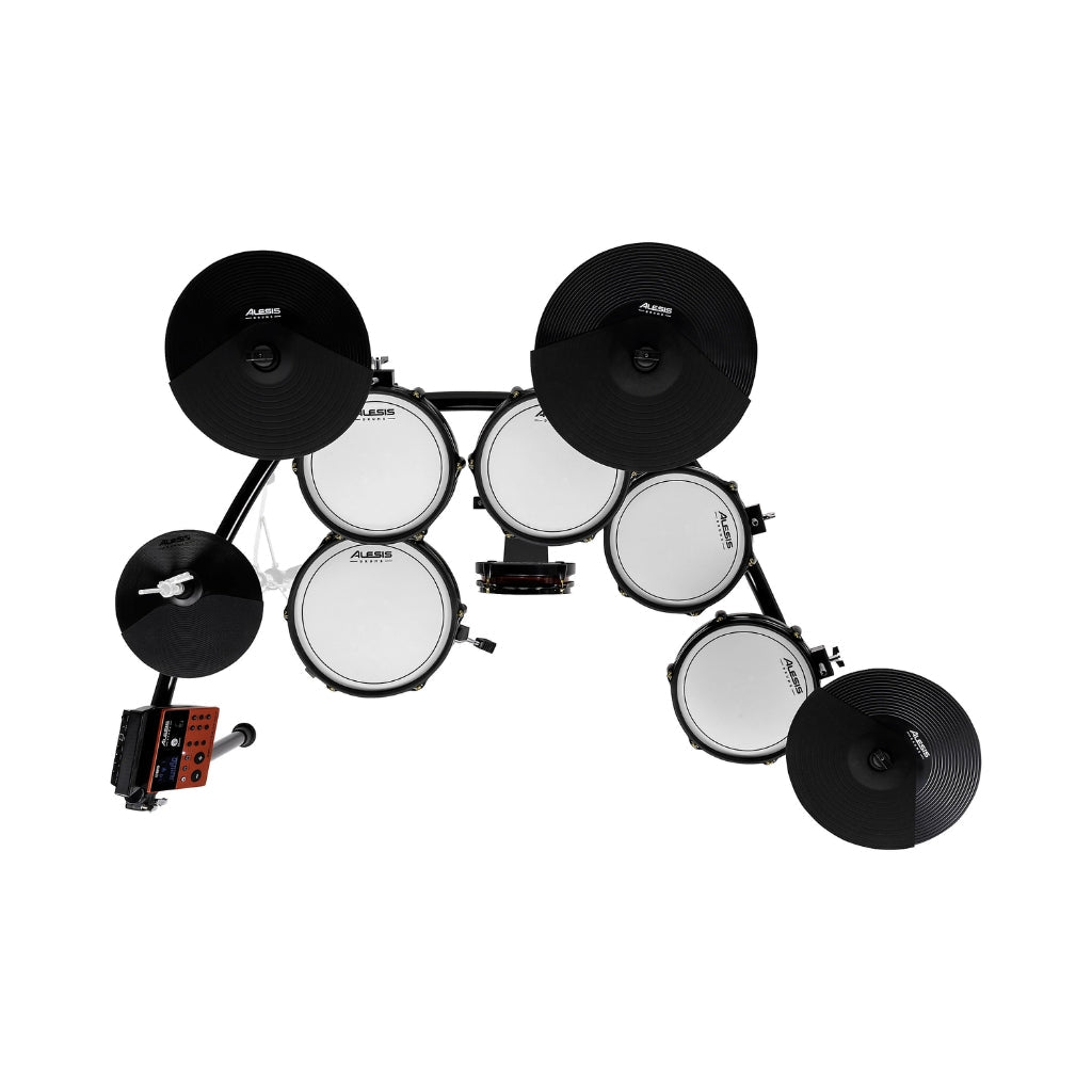 Alesis Nitro Ultimate XL 10-Piece Professional Electronic Drum Set with Bluetooth Electronic Drum Kits Sky Music
